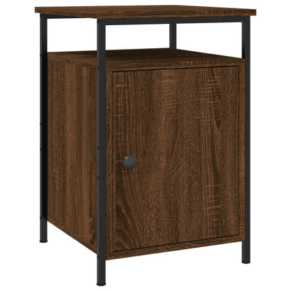 vidaXL Nachttische 2 Stk. Braun Eichen-Optik 40x42x60 cm Holzwerkstoff