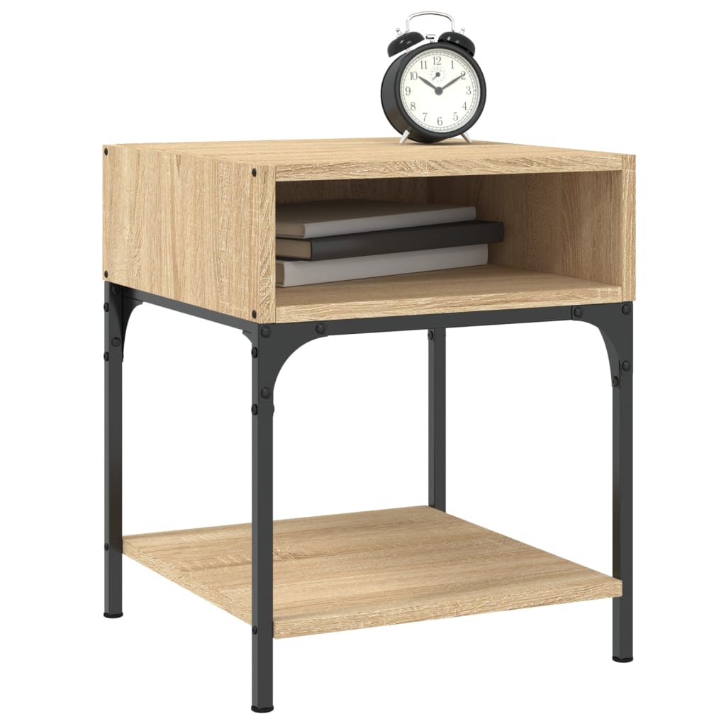vidaXL Nachttisch Sonoma-Eiche 40x41x50 cm Holzwerkstoff