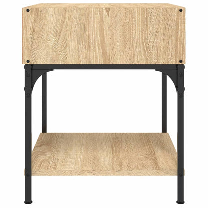 vidaXL Nachttisch Sonoma-Eiche 40x41x50 cm Holzwerkstoff