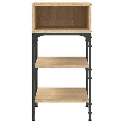 vidaXL Nachttisch Sonoma-Eiche 35x34,5x70 cm Holzwerkstoff