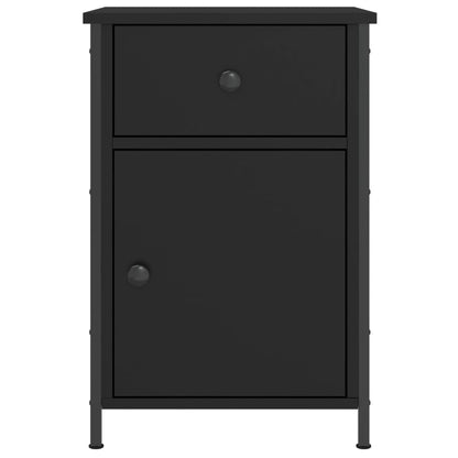 vidaXL Nachttisch Schwarz 40x42x60 cm Holzwerkstoff