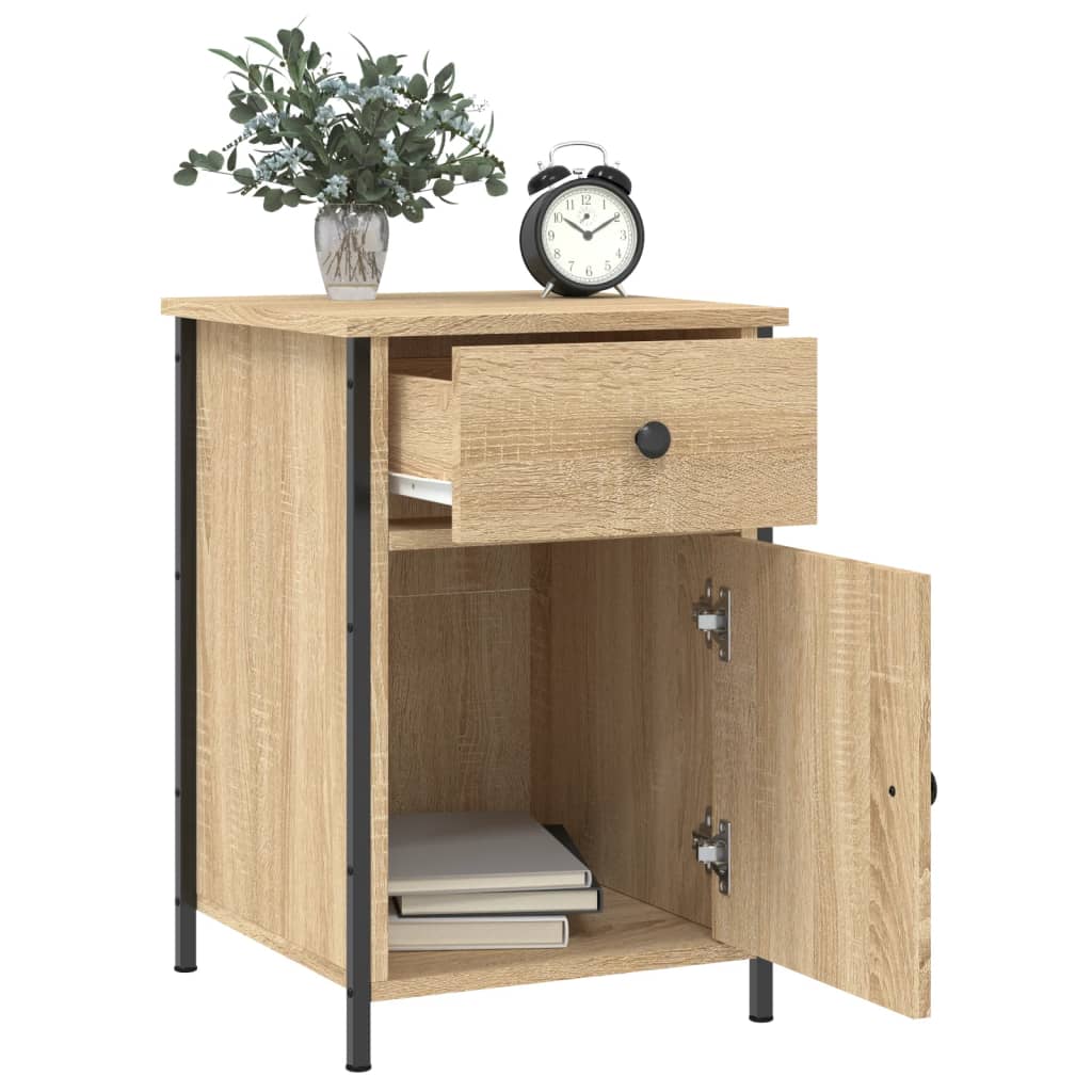 vidaXL Nachttisch Sonoma-Eiche 40x42x60 cm Holzwerkstoff
