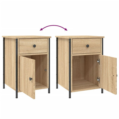 vidaXL Nachttisch Sonoma-Eiche 40x42x60 cm Holzwerkstoff