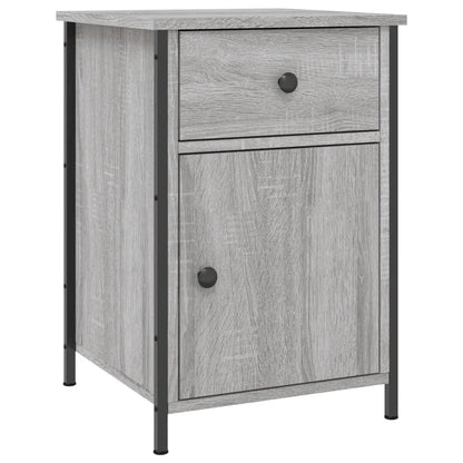 vidaXL Nachttisch Grau Sonoma 40x42x60 cm Holzwerkstoff