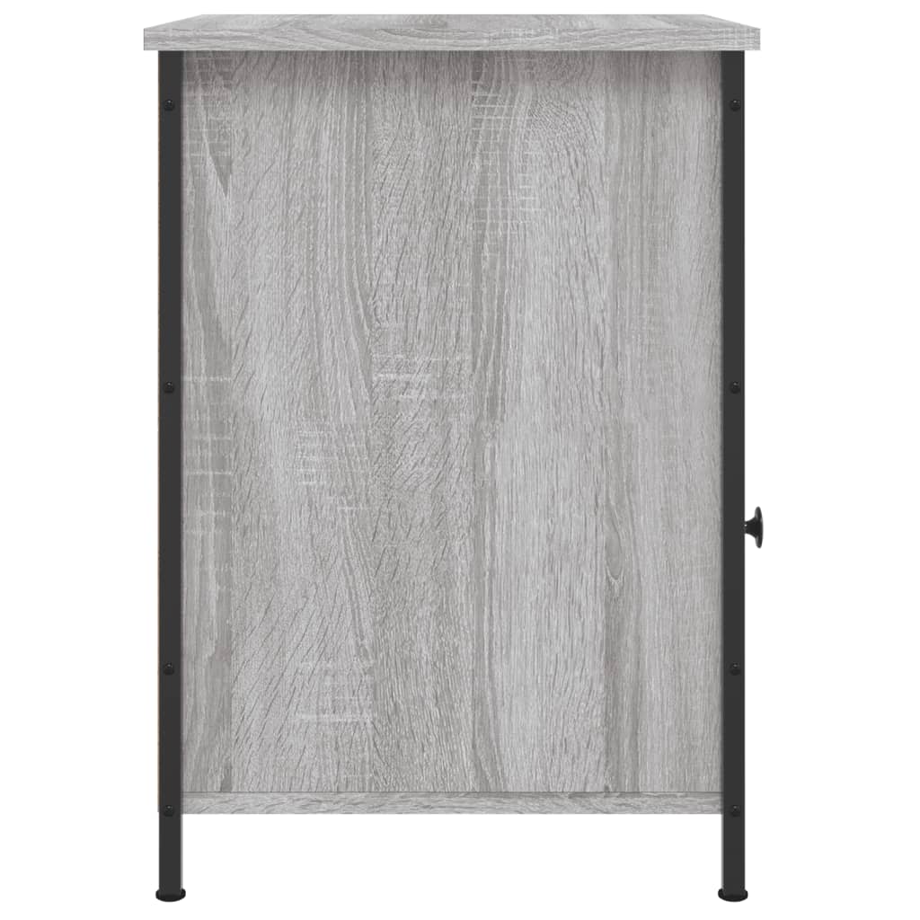 vidaXL Nachttisch Grau Sonoma 40x42x60 cm Holzwerkstoff