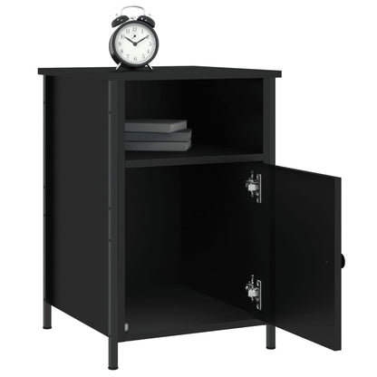 vidaXL Nachttisch Schwarz 40x42x60 cm Holzwerkstoff