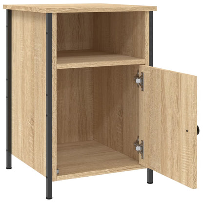 vidaXL Nachttische 2 Stk. Sonoma-Eiche 40x42x60 cm Holzwerkstoff
