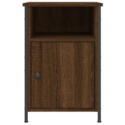 vidaXL Nachttische 2 Stk. Braun Eichen-Optik 40x42x60 cm Holzwerkstoff