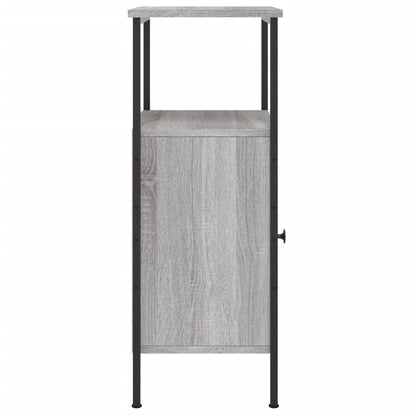 vidaXL Nachttische 2 Stk. Grau Sonoma 41x31x80 cm Holzwerkstoff