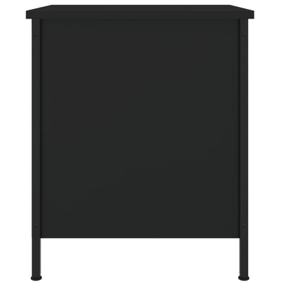 vidaXL Nachttisch Schwarz 40x42x50 cm Holzwerkstoff