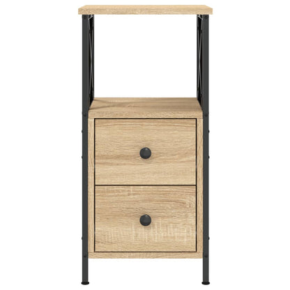 vidaXL Nachttisch Sonoma-Eiche 34x35,5x70 cm Holzwerkstoff