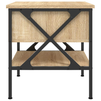 vidaXL Nachttische 2 Stk. Sonoma-Eiche 40x42x45 cm Holzwerkstoff