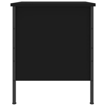 vidaXL Nachttisch Schwarz 40x42x50 cm Holzwerkstoff