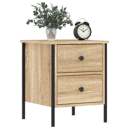 vidaXL Nachttisch Sonoma-Eiche 40x42x50 cm Holzwerkstoff