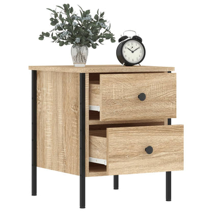 vidaXL Nachttisch Sonoma-Eiche 40x42x50 cm Holzwerkstoff