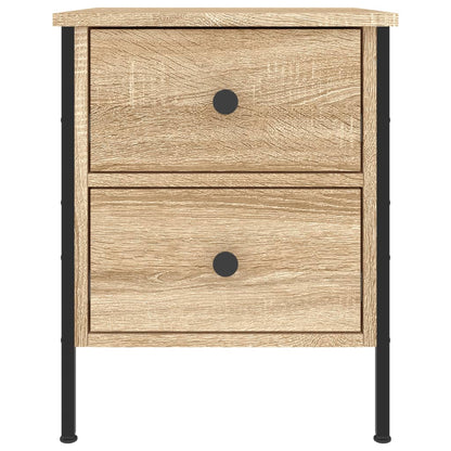 vidaXL Nachttisch Sonoma-Eiche 40x42x50 cm Holzwerkstoff