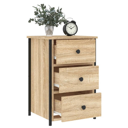 vidaXL Nachttisch Sonoma-Eiche 40x36x60 cm Holzwerkstoff