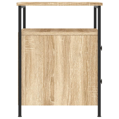 vidaXL Table de chevet chêne Sonoma 44x45x60 cm Bois d'ingénierie