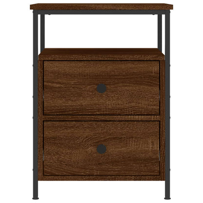vidaXL Nachttisch Braun Eichen-Optik 44x45x60 cm Holzwerkstoff