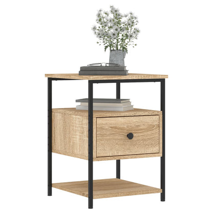 vidaXL Tables de chevet 2 pcs Chêne Sonoma 40x42x56 cm Bois d'ingénierie