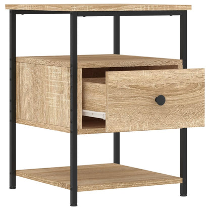 vidaXL Tables de chevet 2 pcs Chêne Sonoma 40x42x56 cm Bois d'ingénierie
