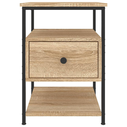vidaXL Tables de chevet 2 pcs Chêne Sonoma 40x42x56 cm Bois d'ingénierie