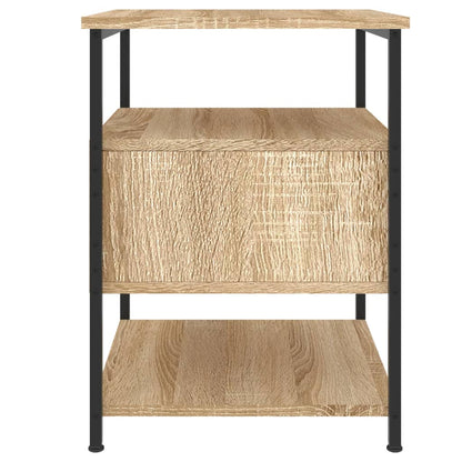 vidaXL Tables de chevet 2 pcs Chêne Sonoma 40x42x56 cm Bois d'ingénierie