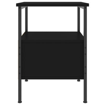 vidaXL Nachttisch Schwarz 34x36x50 cm Holzwerkstoff