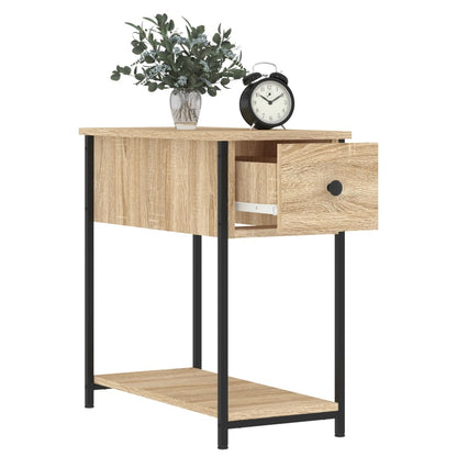 vidaXL Nachttische 2 Stk. Sonoma-Eiche 30x60x60 cm Holzwerkstoff