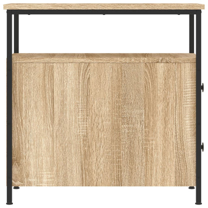 vidaXL Nachttisch Sonoma-Eiche 30x60x60 cm Holzwerkstoff
