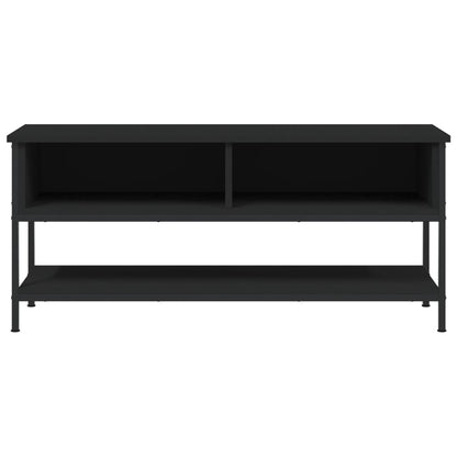 Meuble TV vidaXL noir 100x35x45 cm en bois d'ingénierie