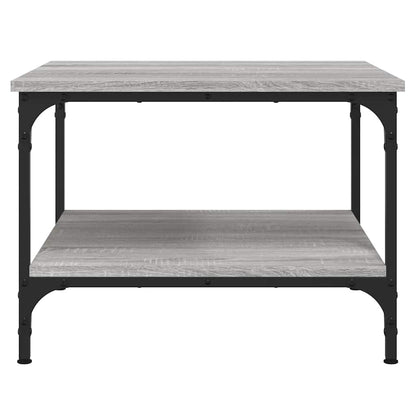 vidaXL Table basse gris Sonoma 55x55x40 cm aggloméré