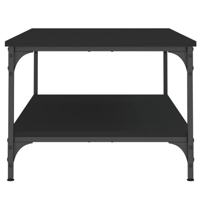 vidaXL Table basse Noir 100x55x40 cm Bois d'ingénierie