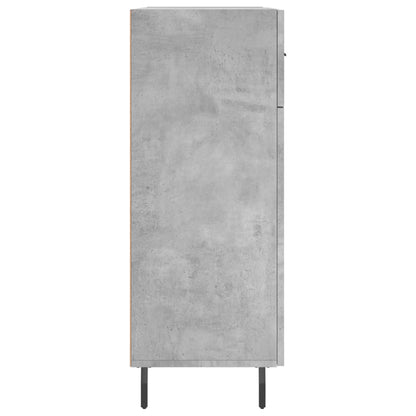 vidaXL Sideboard Betongrau 69,5x34x90 cm Holzwerkstoff