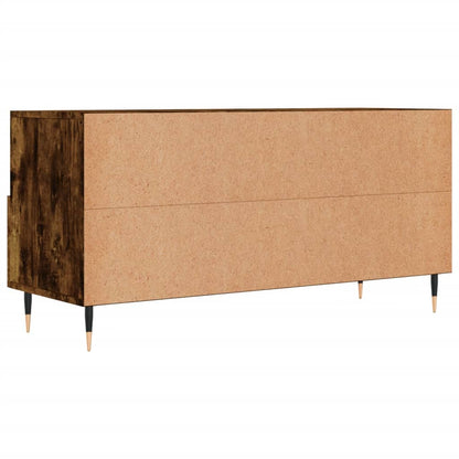 vidaXL TV-Schrank Räuchereiche 102x36x50 cm Holzwerkstoff