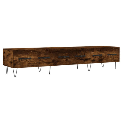 vidaXL TV-Schrank Räuchereiche 150x36x30 cm Holzwerkstoff