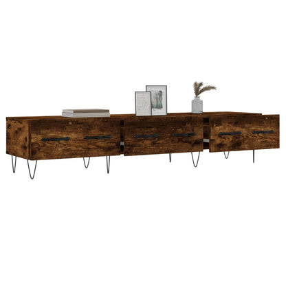 vidaXL TV-Schrank Räuchereiche 150x36x30 cm Holzwerkstoff