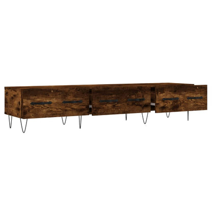 vidaXL TV-Schrank Räuchereiche 150x36x30 cm Holzwerkstoff