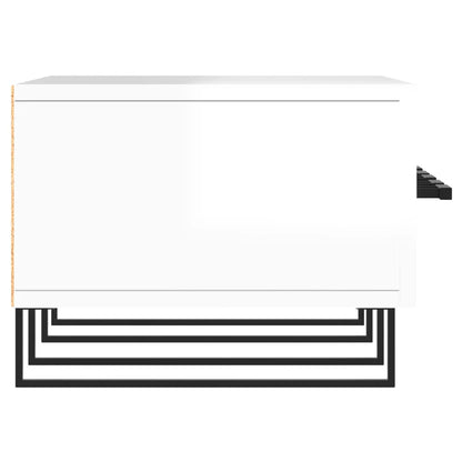 vidaXL TV-Schrank Hochglanz-Weiß 150x36x30 cm Holzwerkstoff