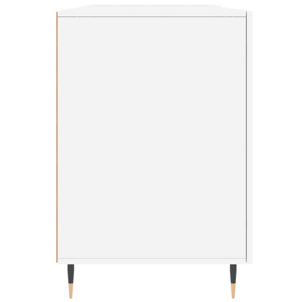vidaXL Schreibtisch Weiß 140x50x75 cm Holzwerkstoff