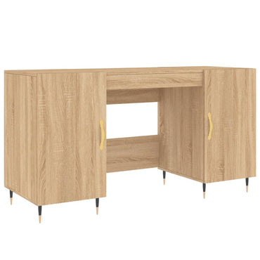 vidaXL Bureau chêne Sonoma 140x50x75 cm en bois d'ingénierie