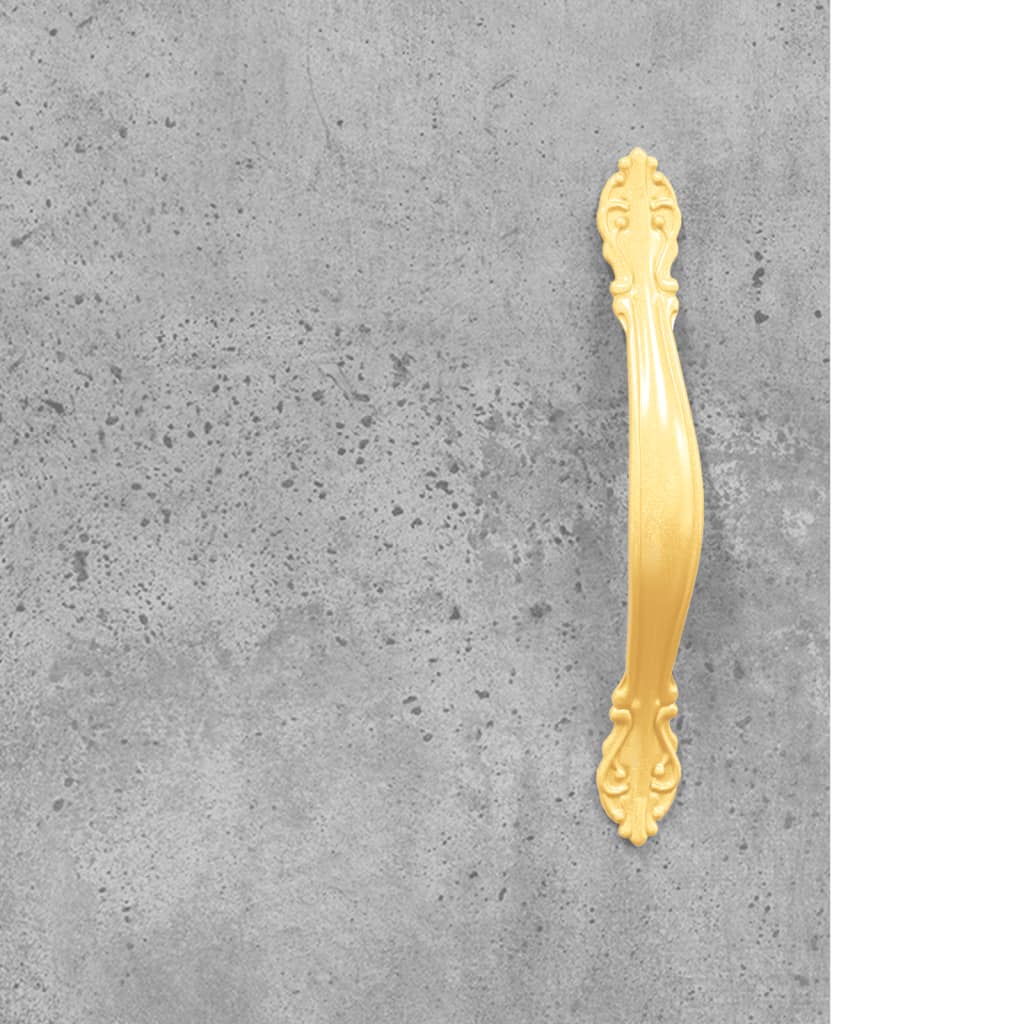 vidaXL Schreibtisch Betongrau 140x50x75 cm Holzwerkstoff