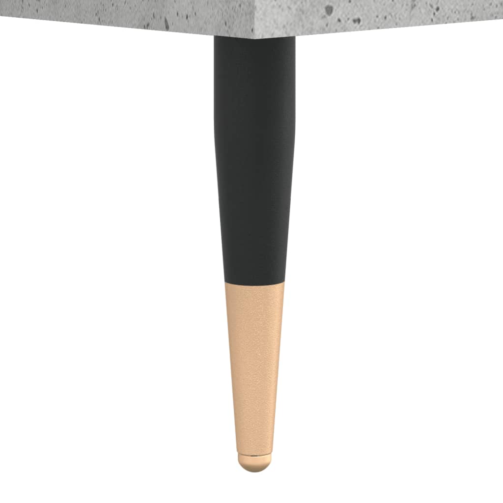 vidaXL Schreibtisch Betongrau 140x50x75 cm Holzwerkstoff