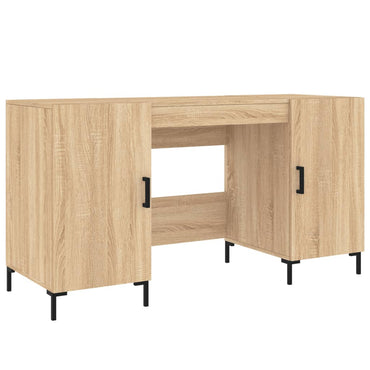 vidaXL Bureau chêne Sonoma 140x50x75 cm en bois d'ingénierie