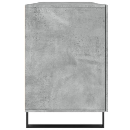 vidaXL Schreibtisch Betongrau 140x50x75 cm Holzwerkstoff