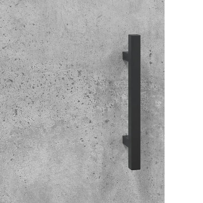 vidaXL Schreibtisch Betongrau 140x50x75 cm Holzwerkstoff