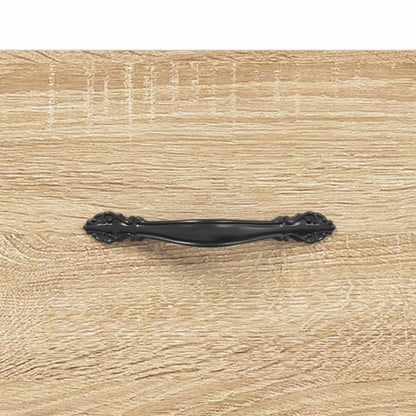 vidaXL Wand-Nachttisch Sonoma-Eiche 35x35x20 cm