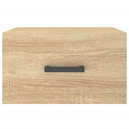 vidaXL Wand-Nachttisch Sonoma-Eiche 35x35x20 cm