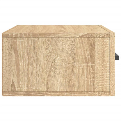 vidaXL Wand-Nachttisch Sonoma-Eiche 35x35x20 cm