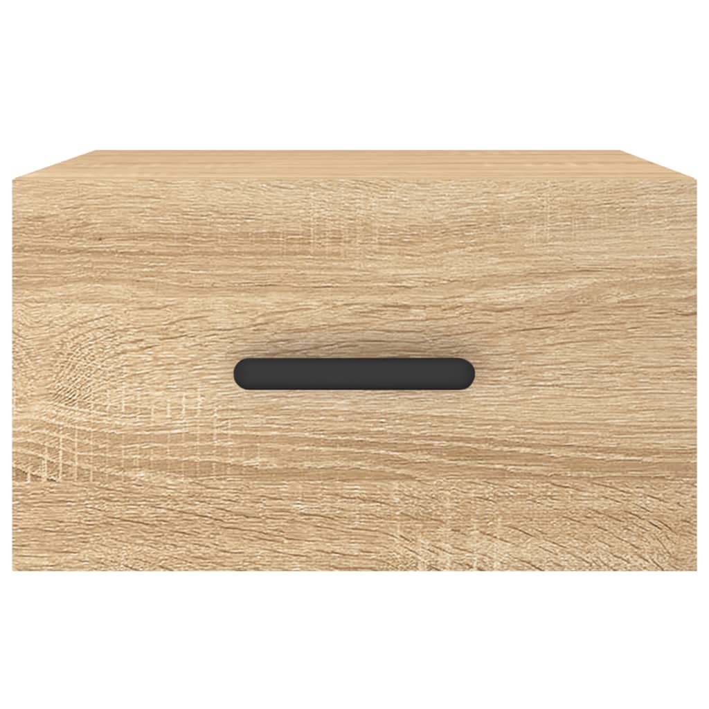 vidaXL Wand-Nachttisch Sonoma-Eiche 35x35x20 cm